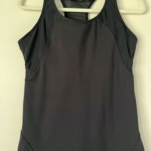 Athleta Black Racerback Tank Top
